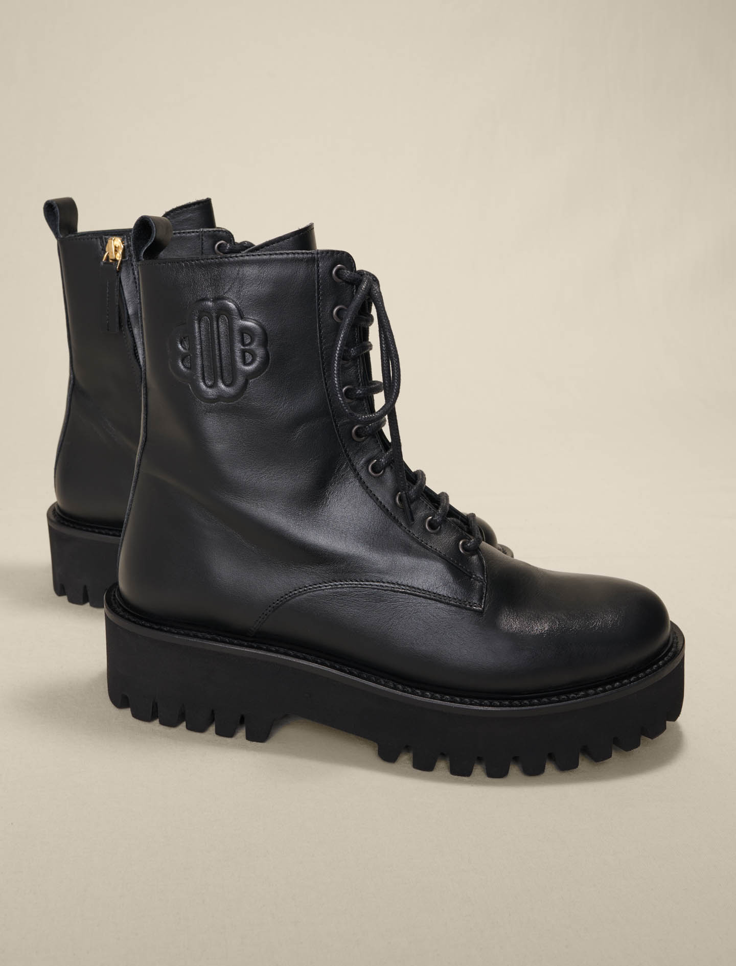 Women's Lace Up Platform Combat Boots