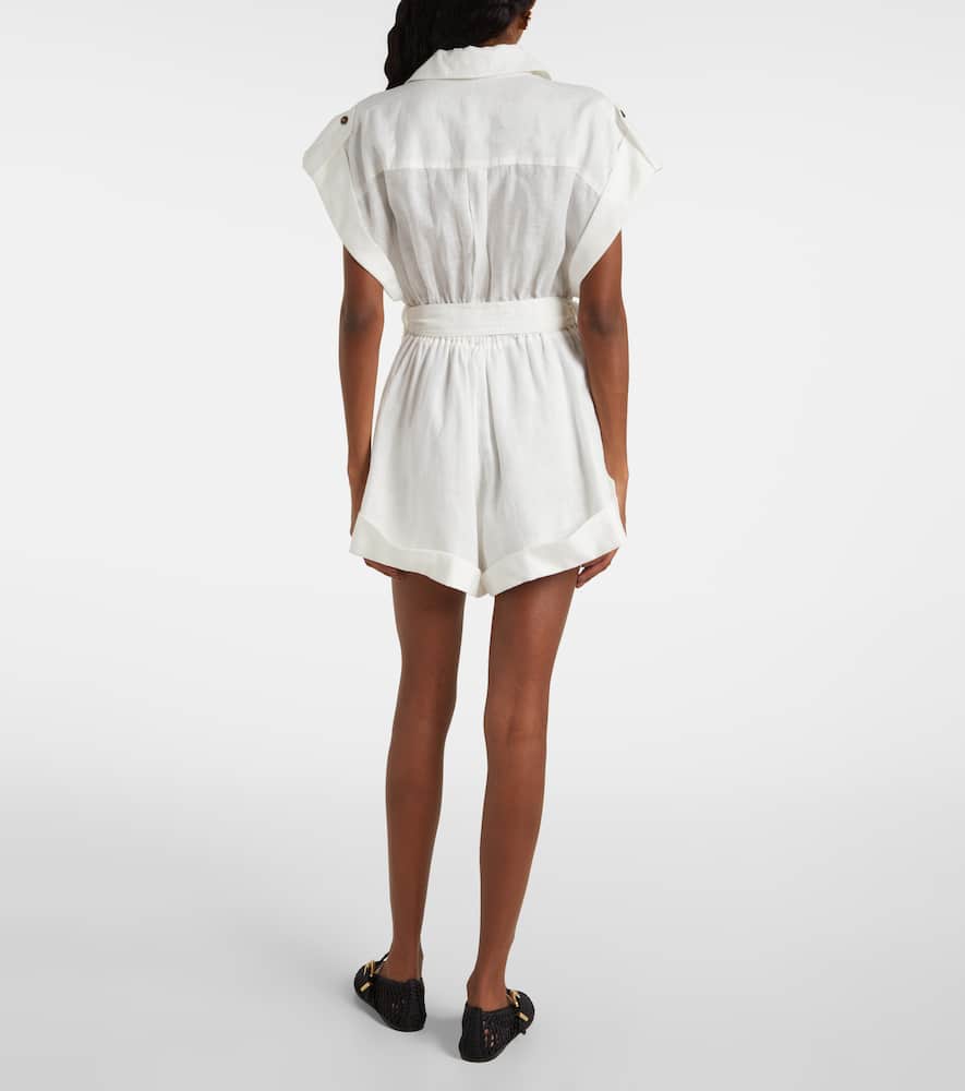 Linen playsuit