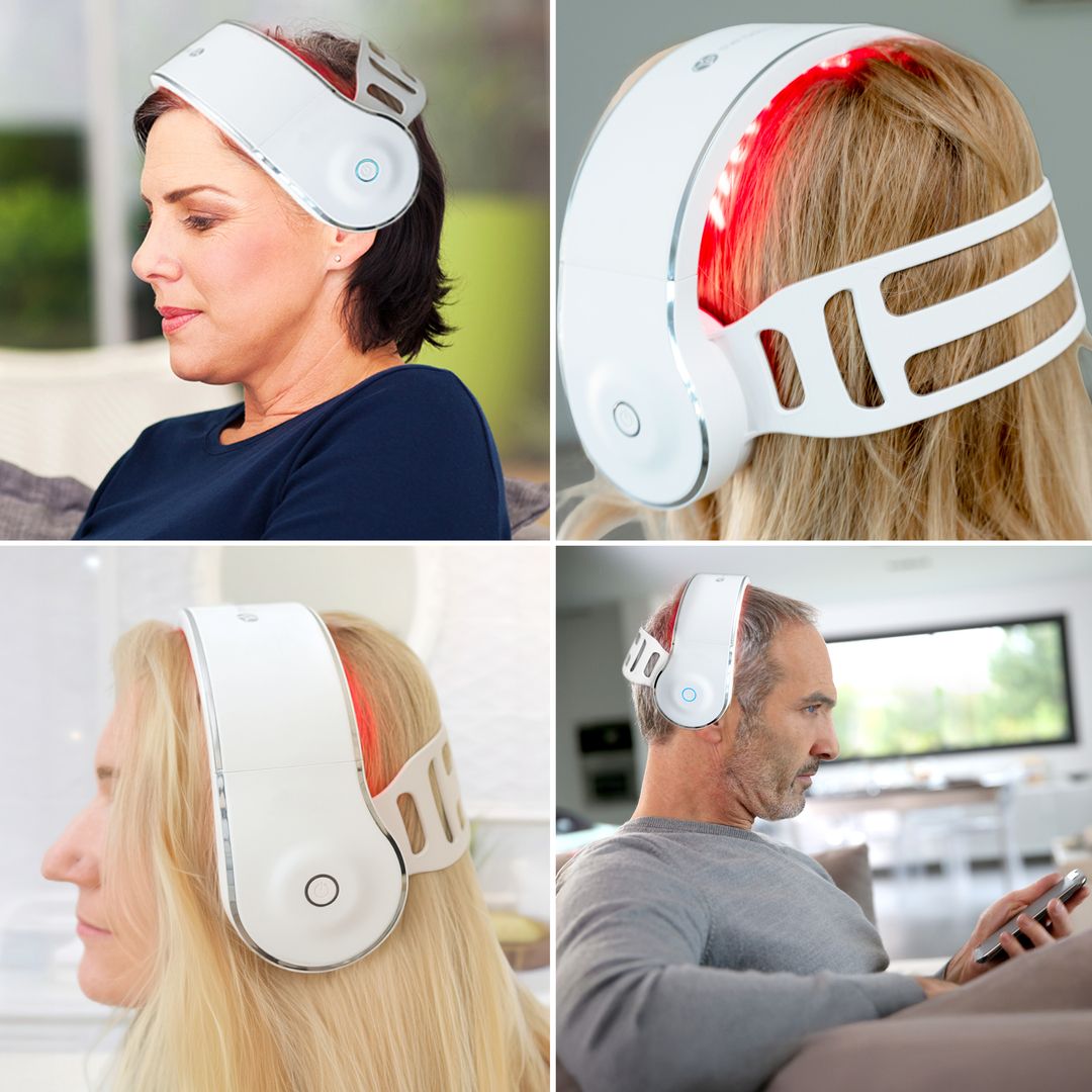 Rio Hairgrow Laser Head Band In White