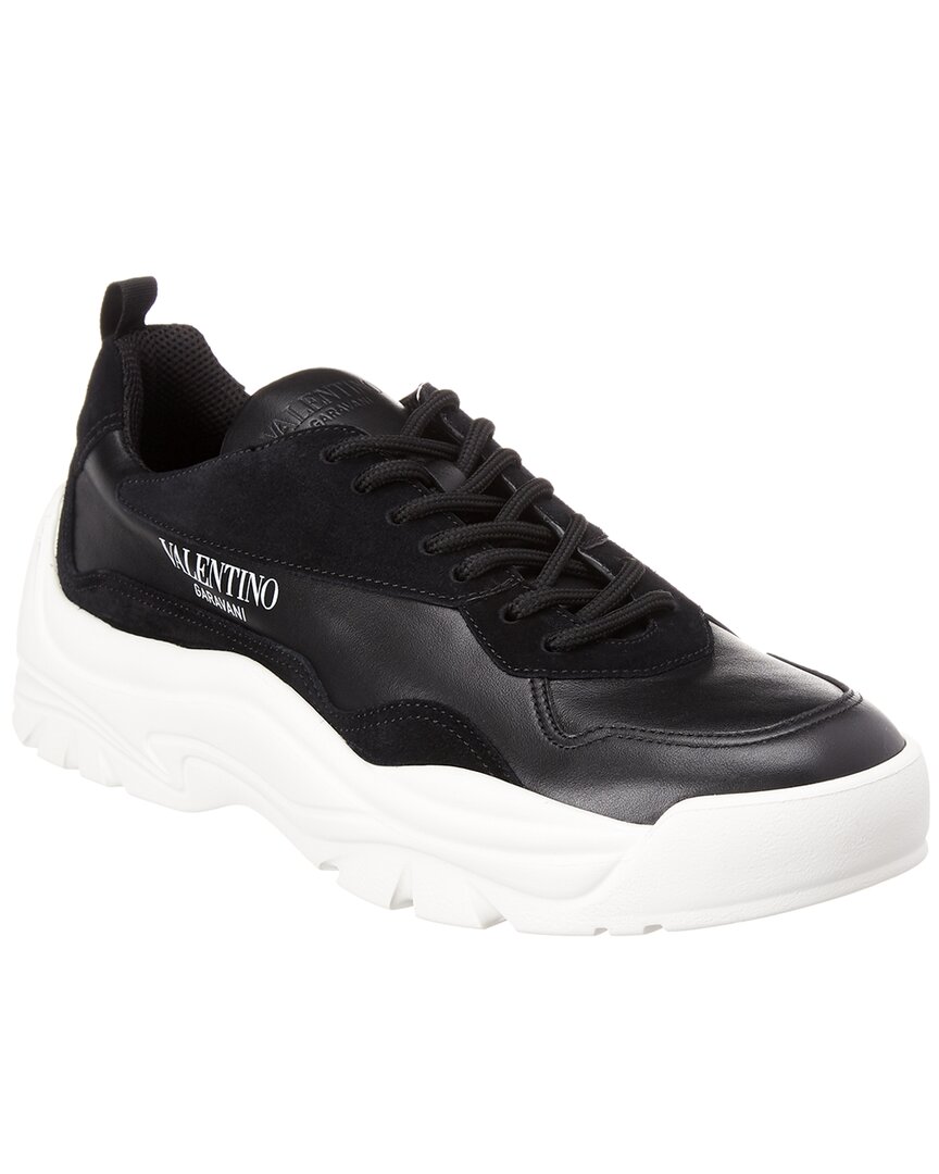 Leather & Suede Sneaker