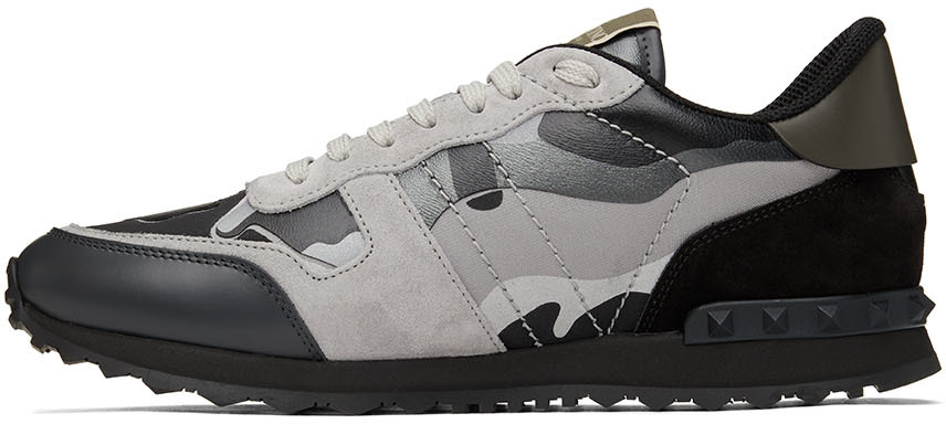 Camouflage Rockrunner low-top sneakers