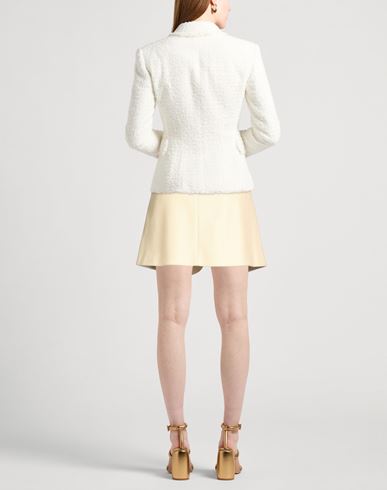 Woman Mini skirt Beige Size 6 Cotton