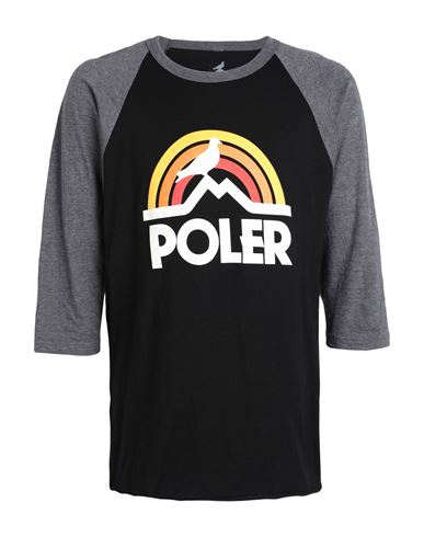 Poler Pigeon Rainbow Raglan T