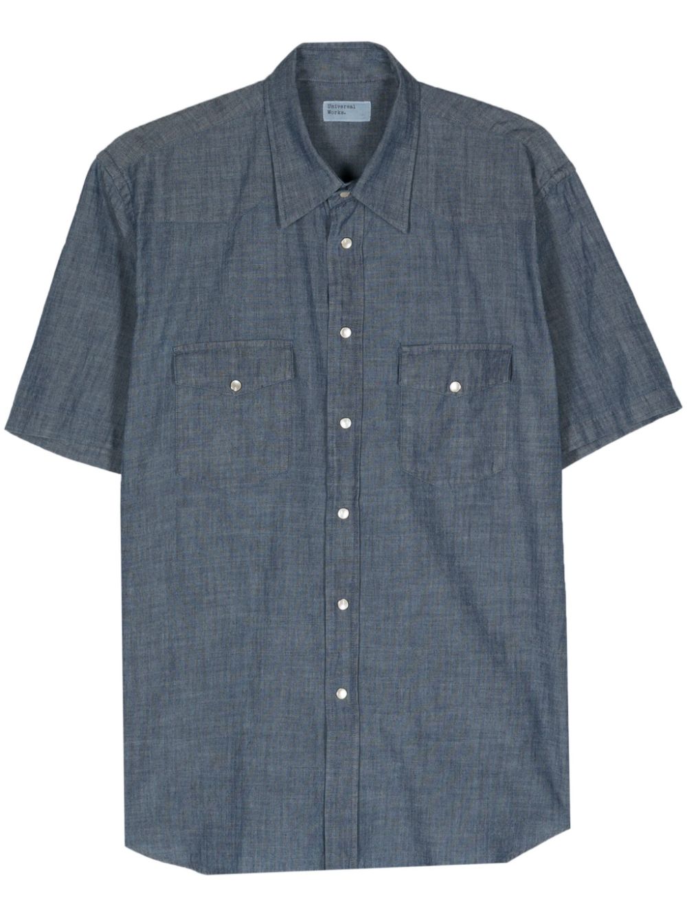 Western Garage cotton shirt - Blue