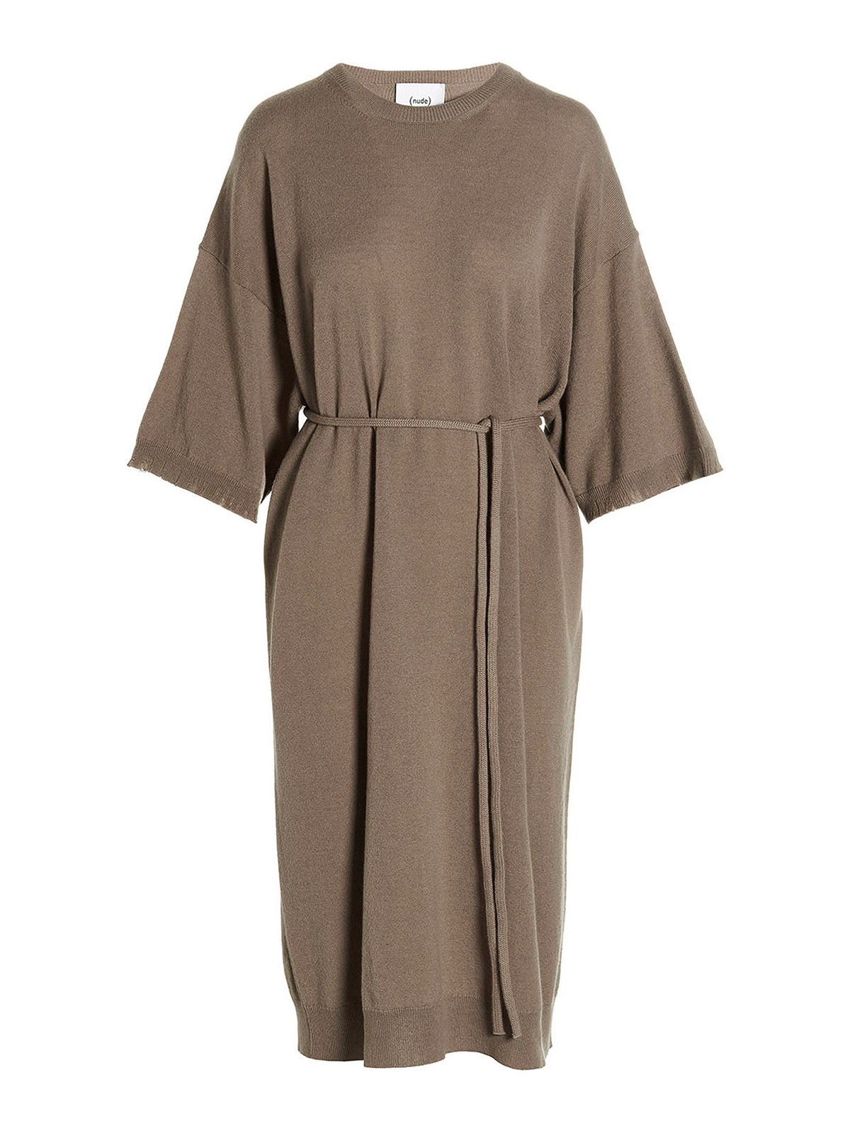 Knit long dress