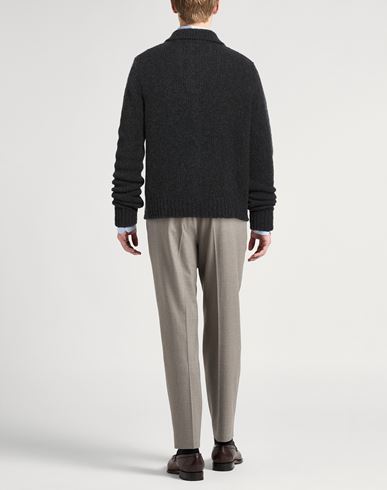 Lab Man Cardigan Charcoal Size L Merino Wool