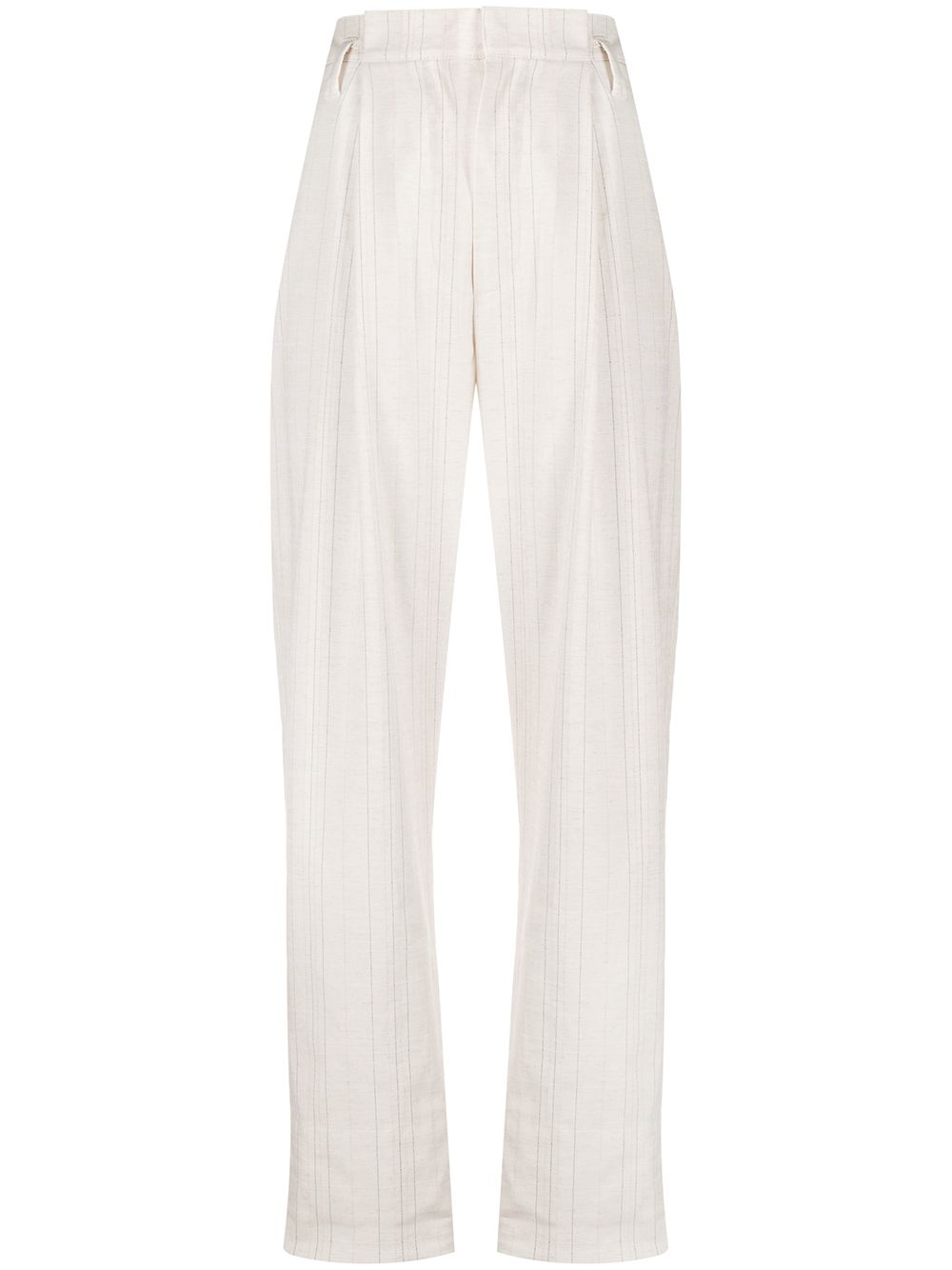 Brunello Cucinelli pleated high-waisted trousers - Neutrals