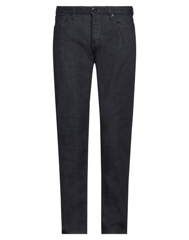 Man Jeans Blue Size 32 Cotton, Elastane