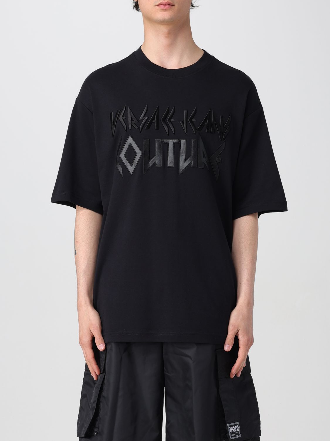 T-Shirt VERSACE JEANS COUTURE Men color Black