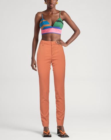 Dsquared2 Woman Pants Tan Size 2 Polyester, Virgin Wool, Elastane