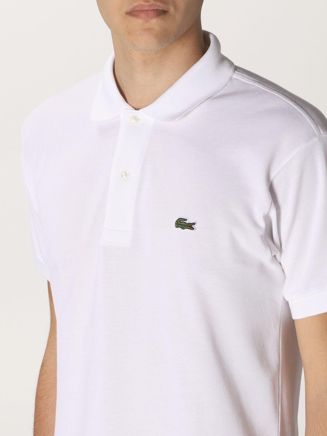 Polo Shirt Men color White