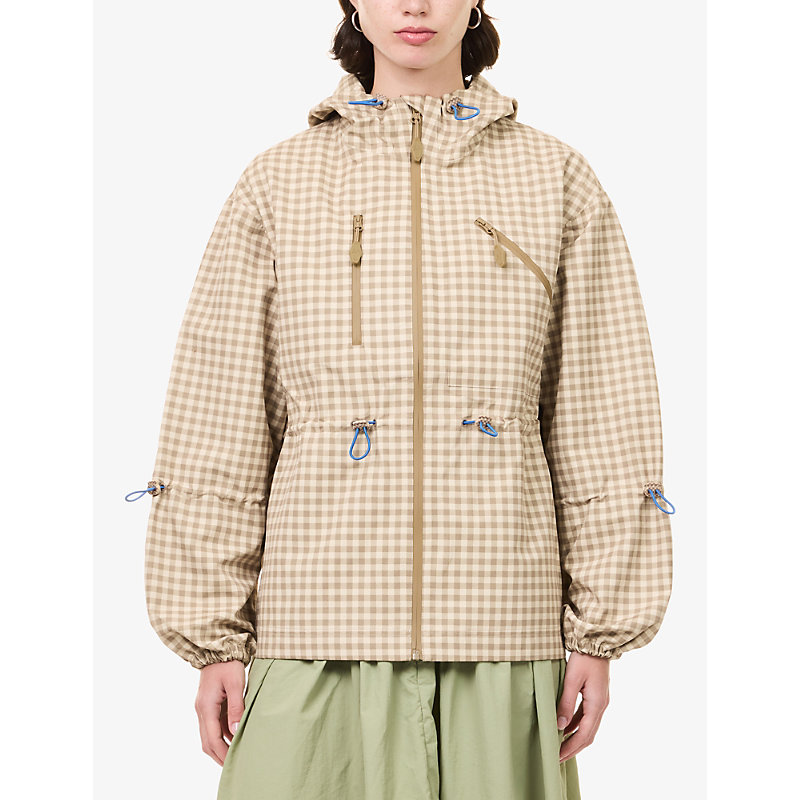 Womens Matilda Gingham Waterproof Raincoat