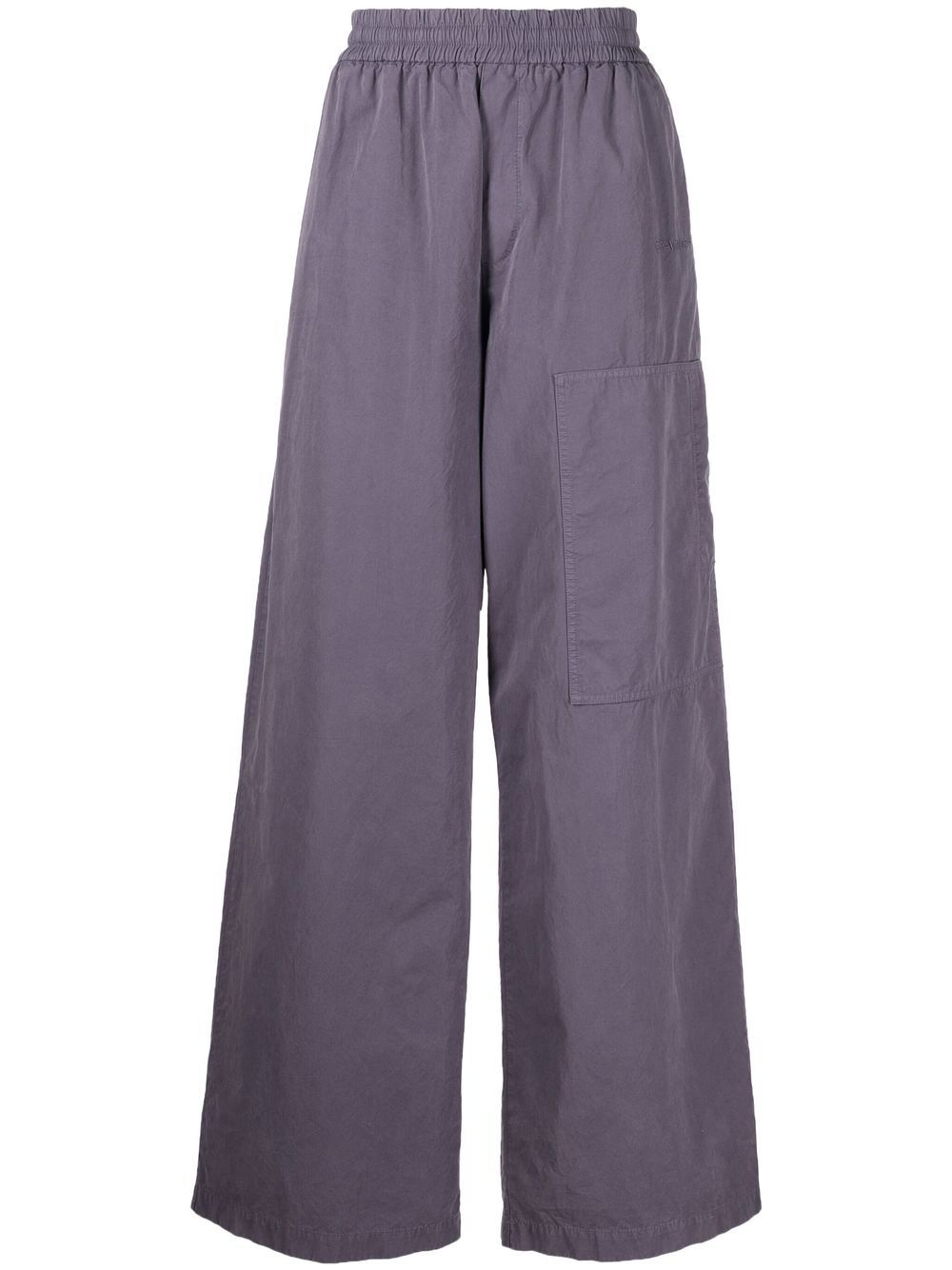 Wide-leg trousers - Purple