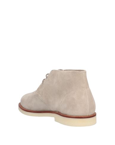 Man Ankle boots Light grey
