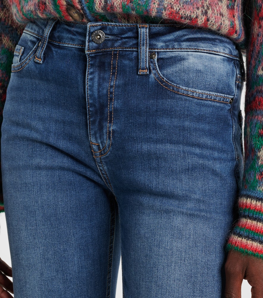 Tropea high-rise flared jeans