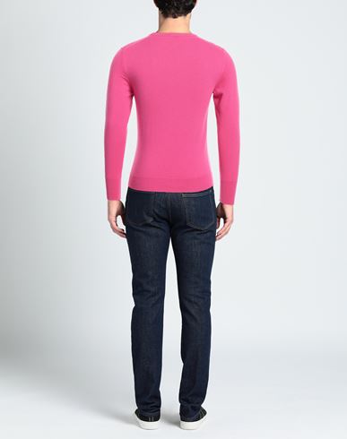 Man Sweater Fuchsia