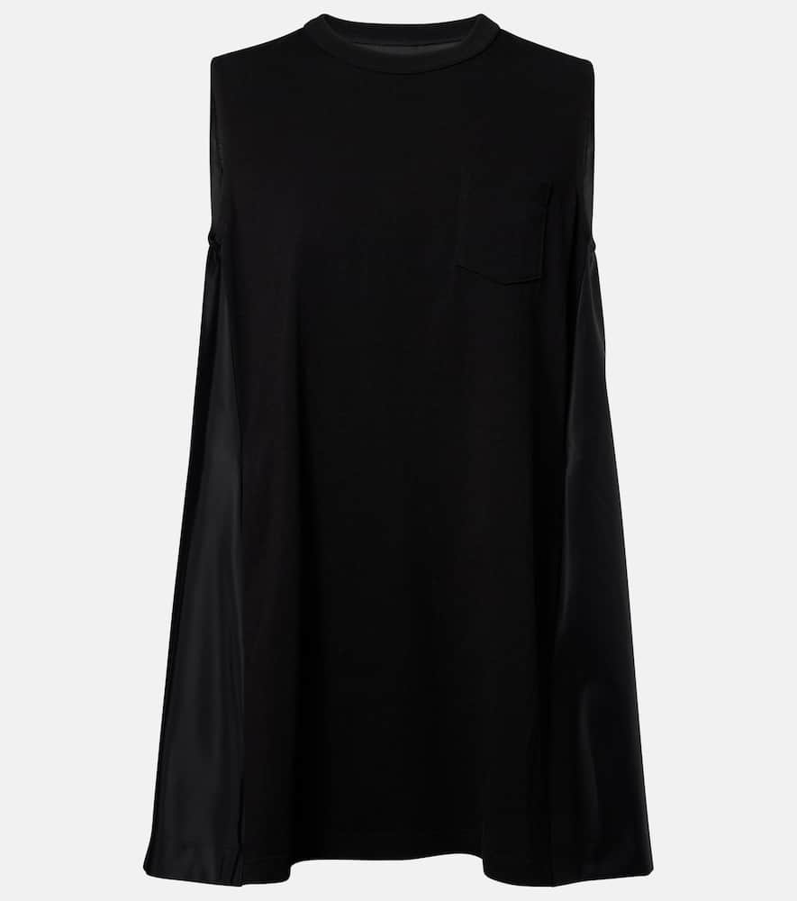 Paneled minidress