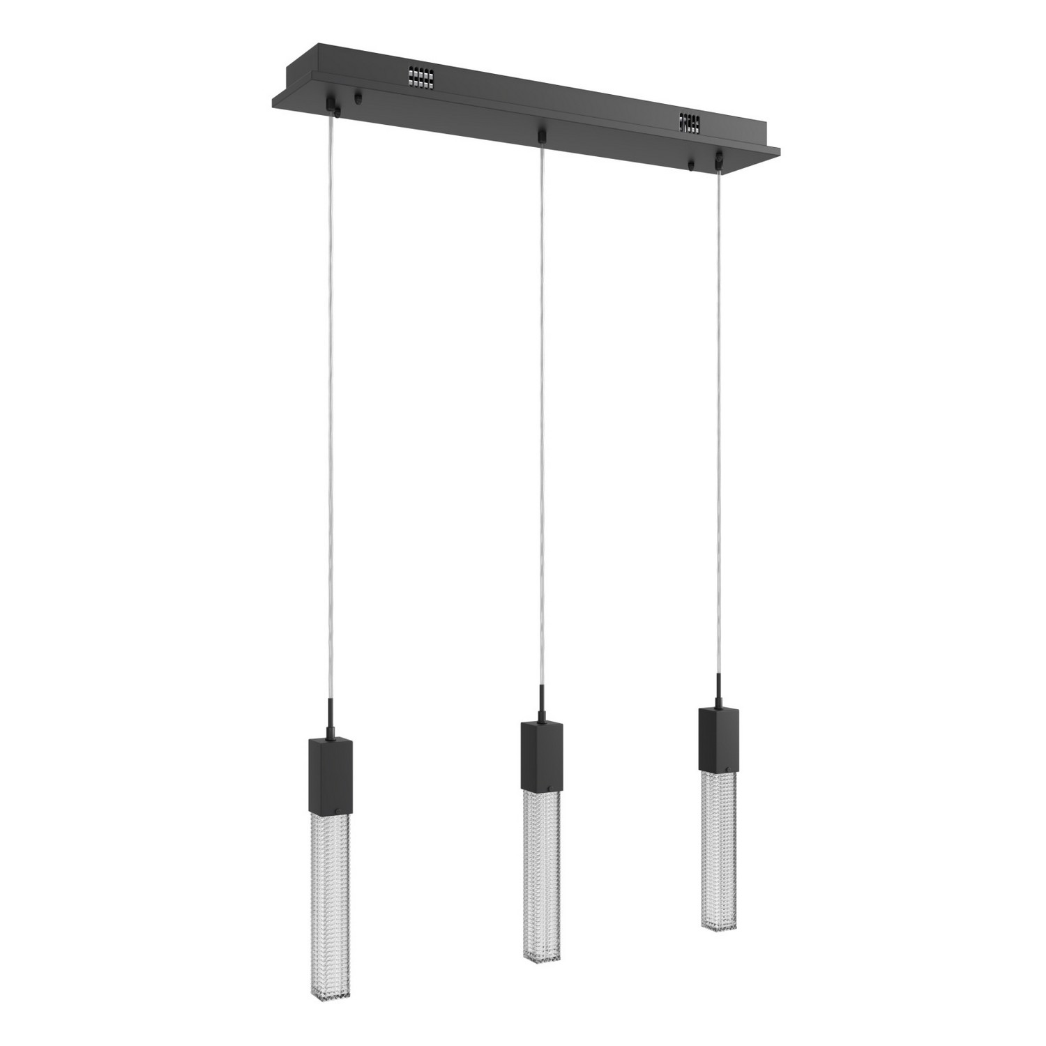 Black LED Pendant from the Boa Collection
