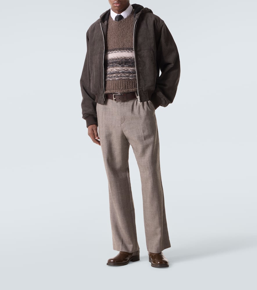 Bank cotton twill corduroy jacket