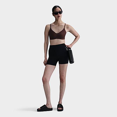 Women's Alate Minimalist Light Support Padded Sports Bra in Earth/White