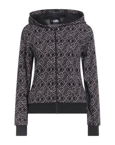 Woman Cardigan Black Size M Cotton, Elastane