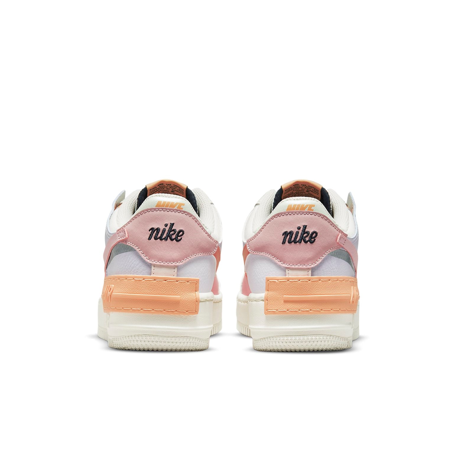 (WMNS) Air Force 1 Shadow 'Orange Chalk Pink Glaze'