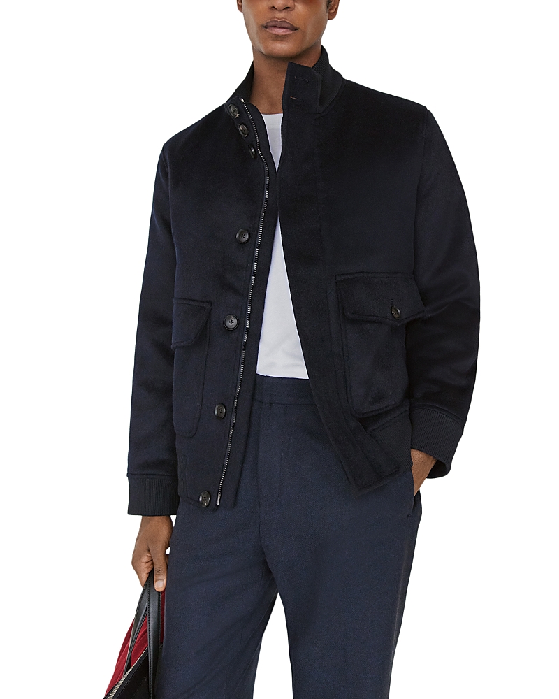 Hadley Bomber Wool Blend Jacket