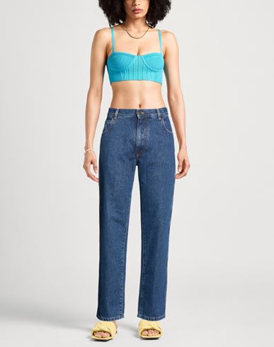 Woman Jeans Blue Size 10 Cotton