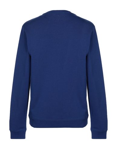 Man Sweatshirt Blue Size L Cotton