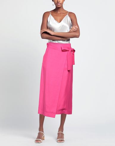 P. a.r. o.s. h. Woman Midi skirt Magenta