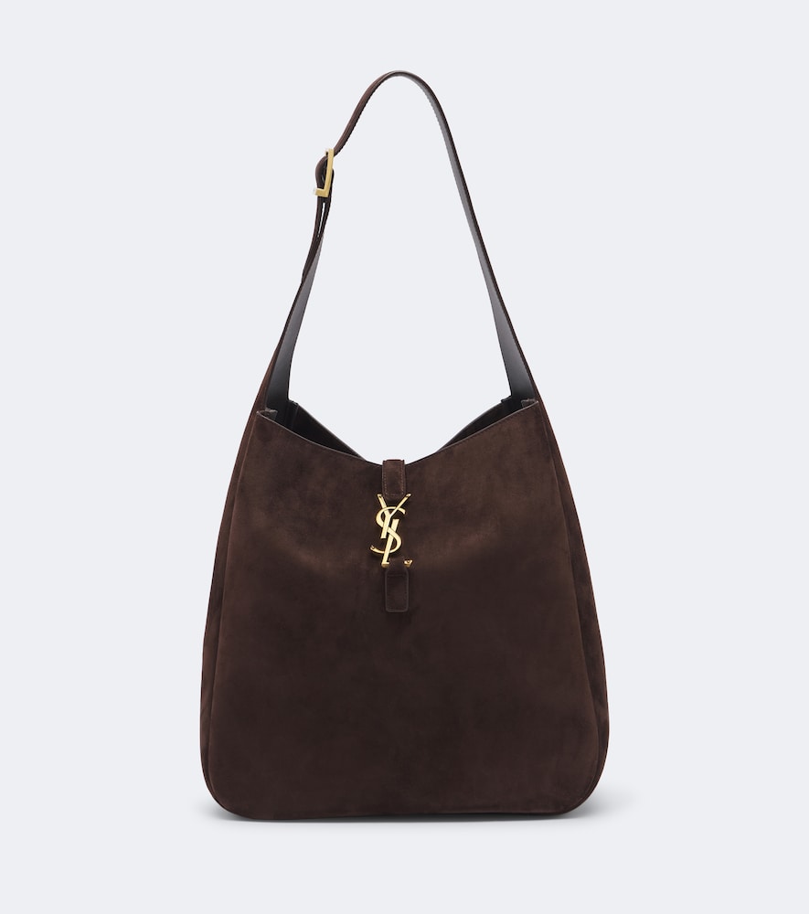 Le 5 à 7 Supple Large suede shoulder bag