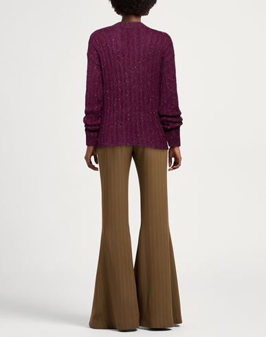 Woman Sweater Plum Size L Acrylic, Polyamide, Mohair wool, Polyester