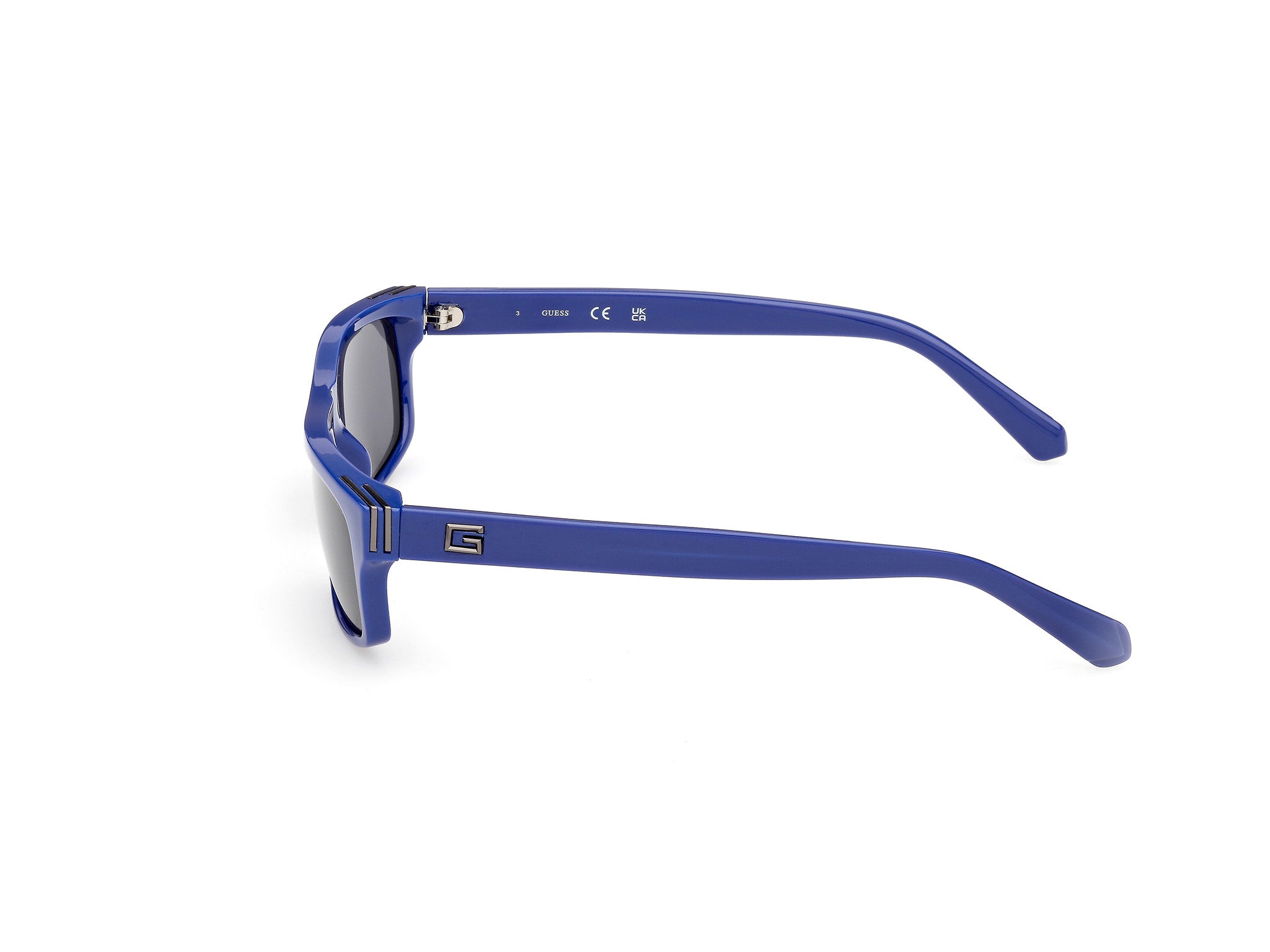 Guess Hombre Guess GU00276 90A Gafas de sol Inyectado Azul Fumar Cuadrada Norma