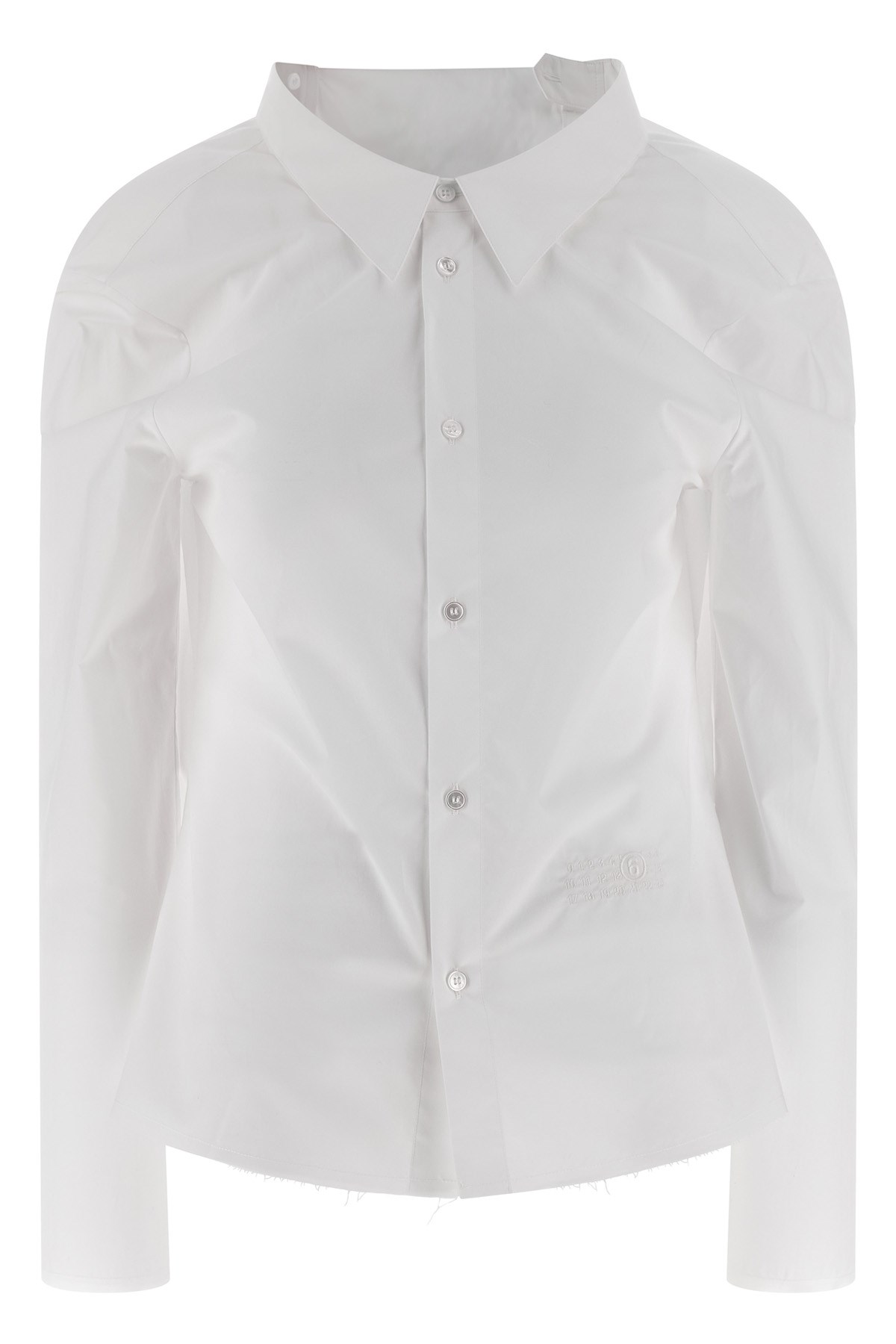 'Numeric Signature Mm6' Embroidered Shirt