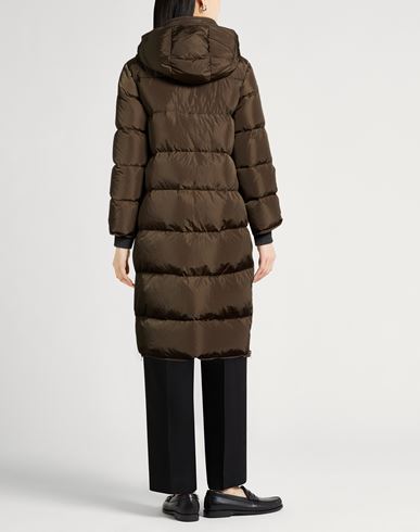 Easy Woman Puffer Military green Size 10 Polyamide