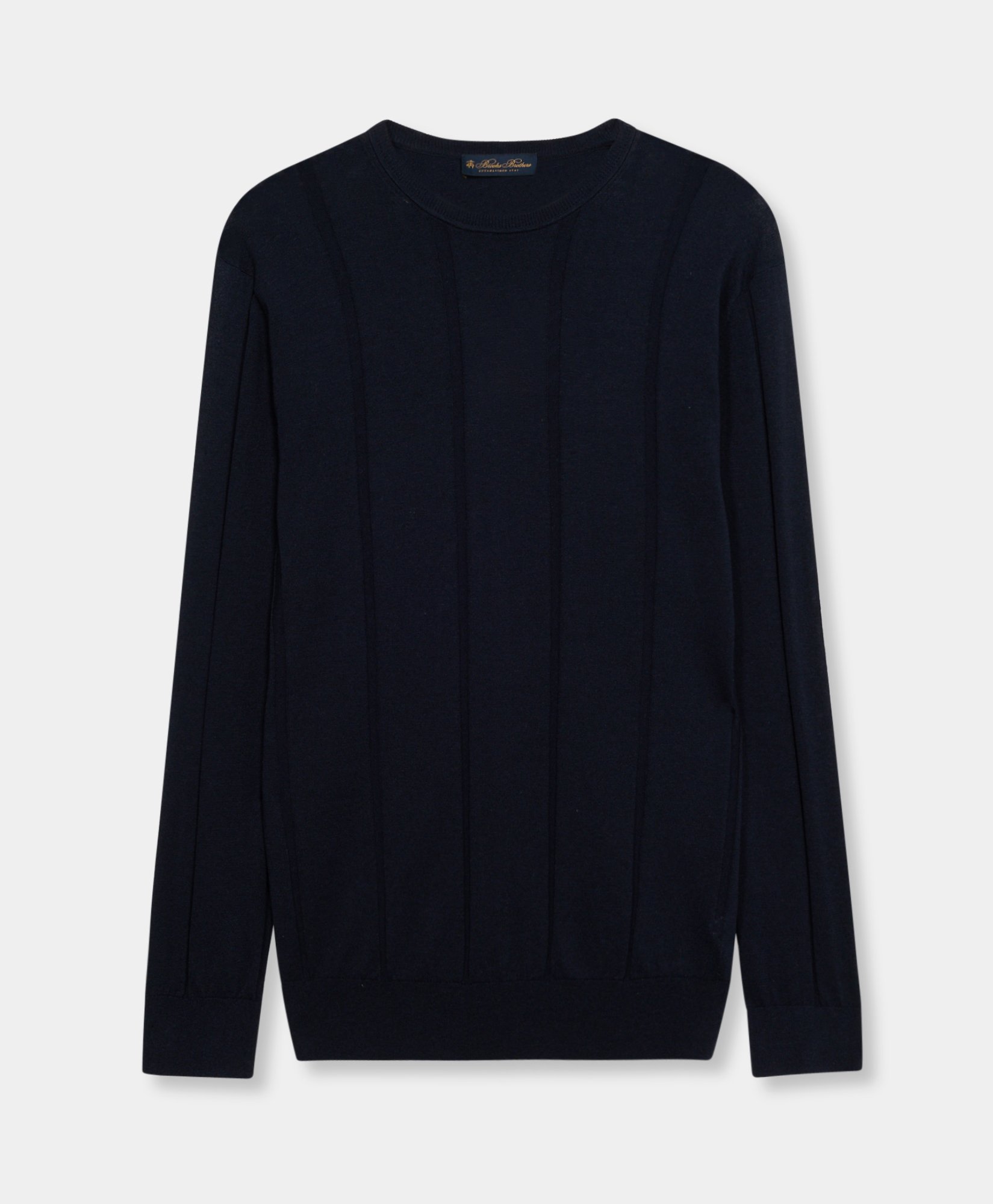 Crewneck Cotton-linen Sweater