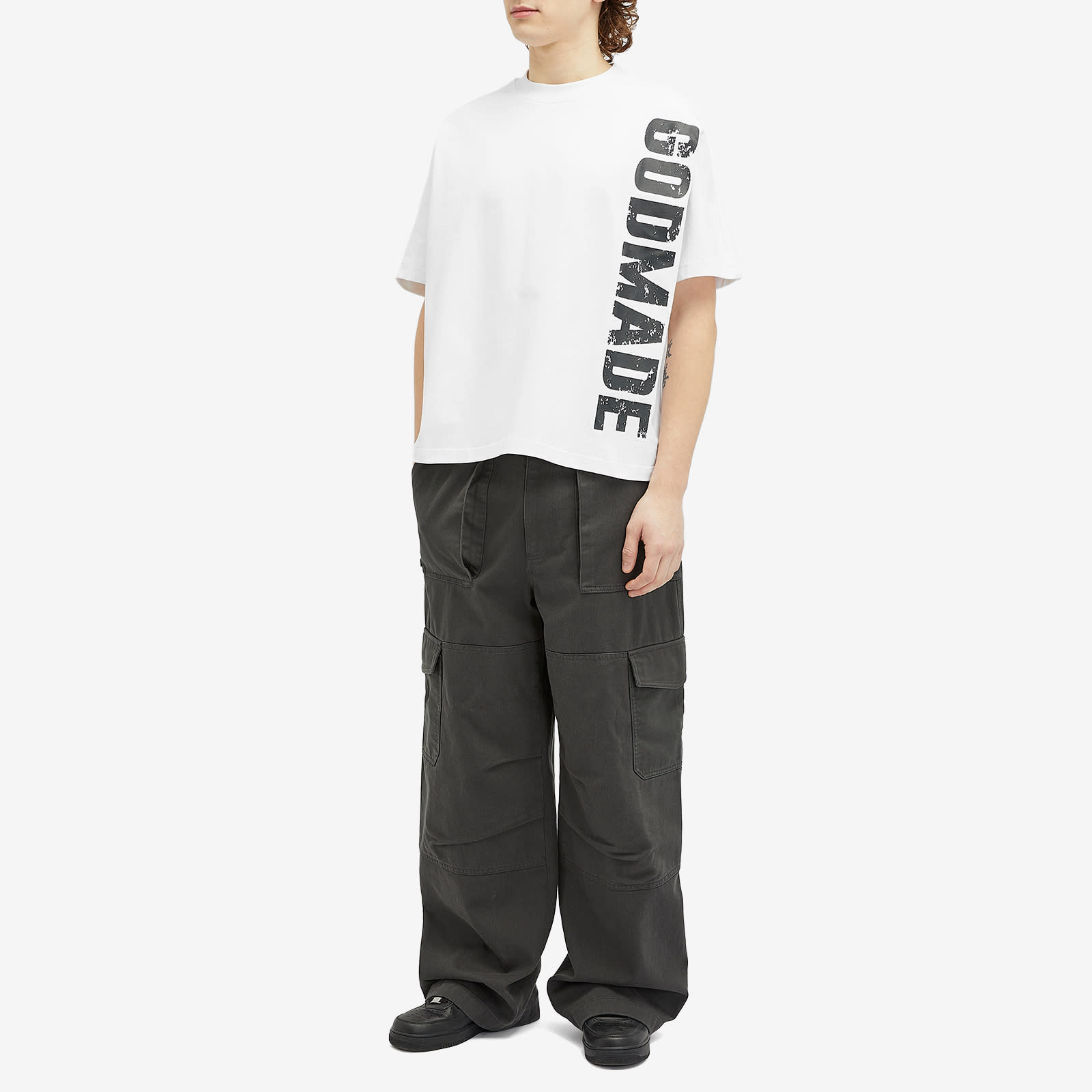 Men's Side Logo T-Shirt in White