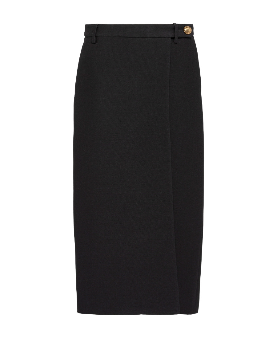 Tricotine midi skirt