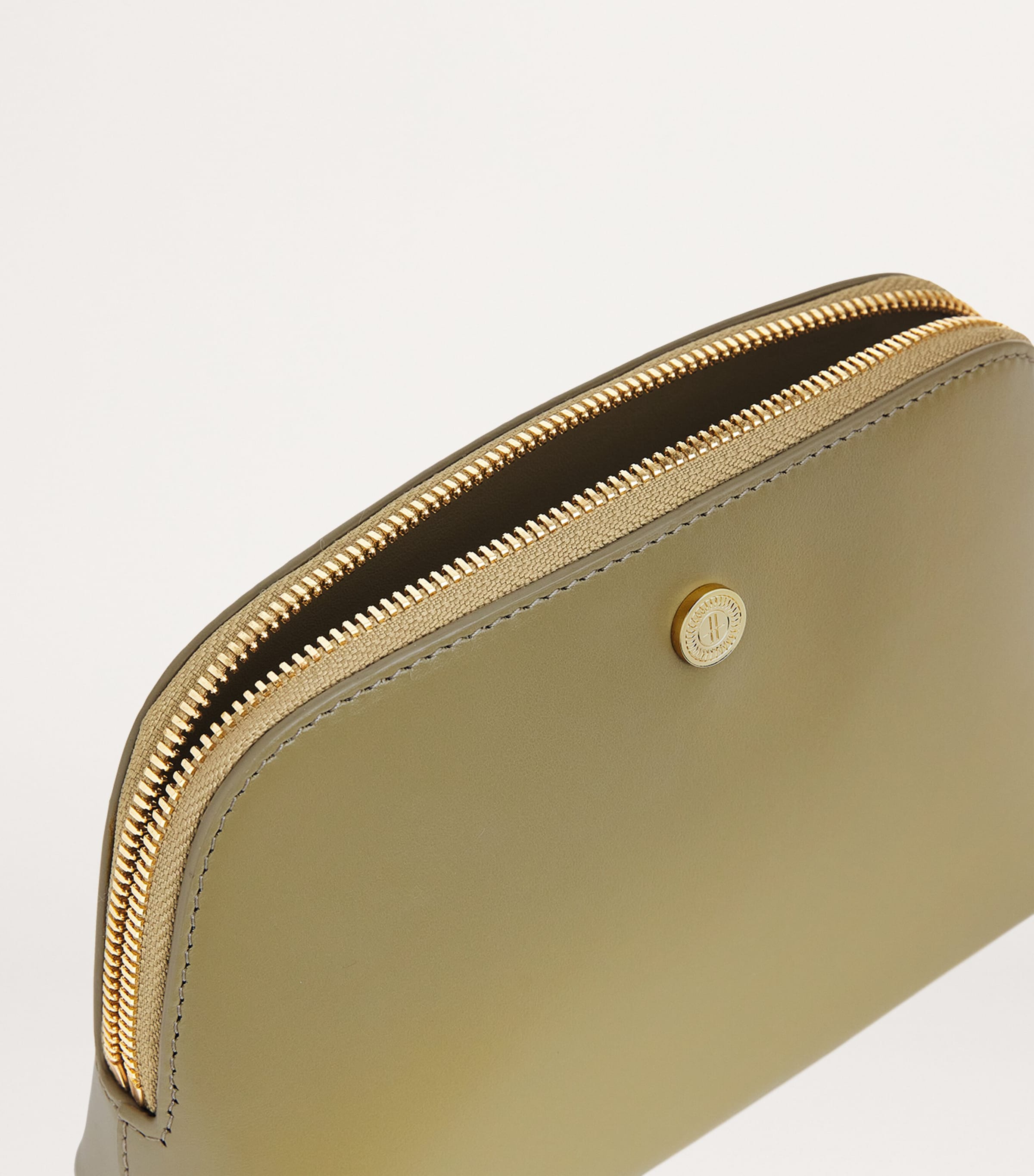 Small Leather Cosmetic Bag