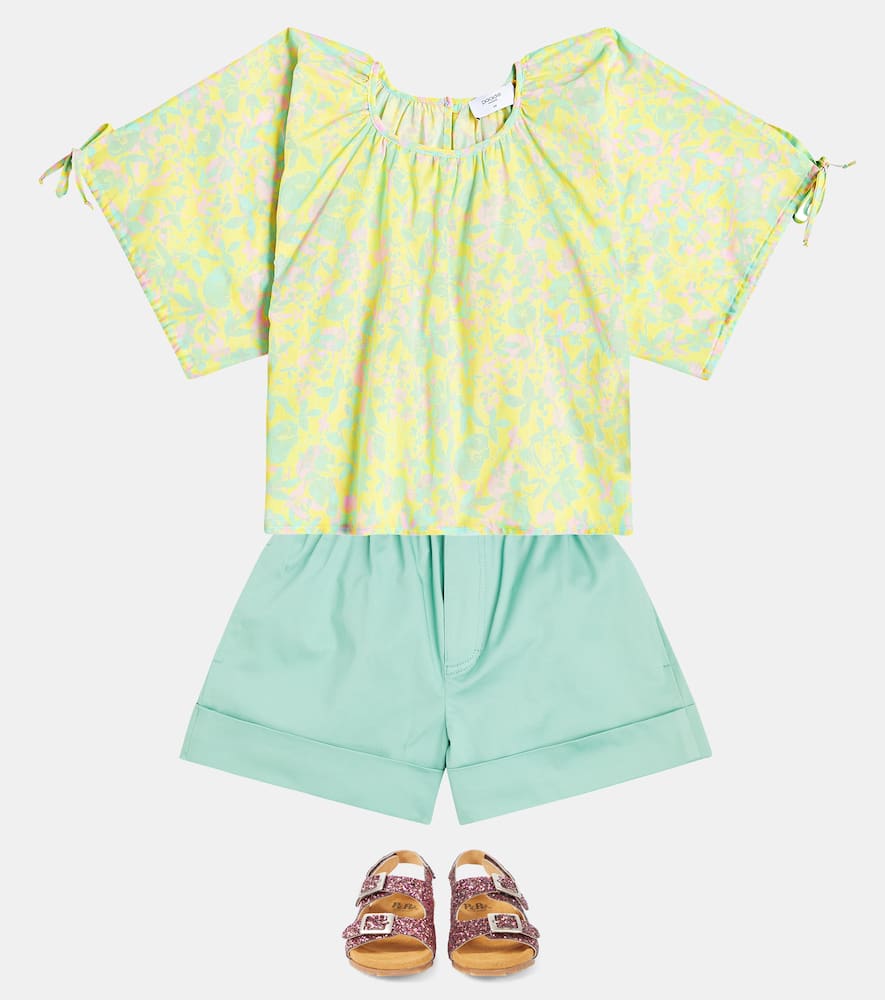 Oasis cotton-blend shorts