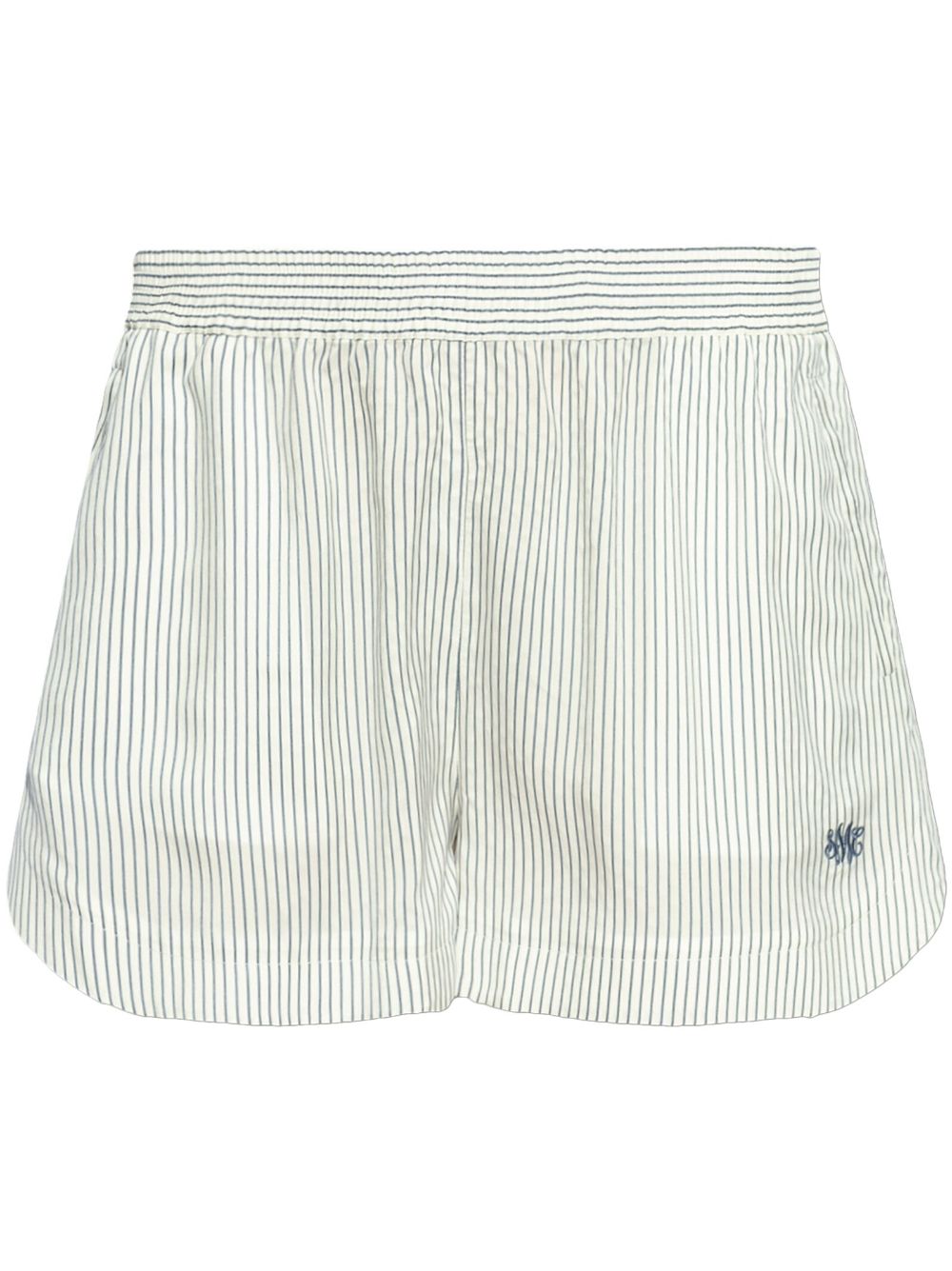 Shorts In Seta A Righe