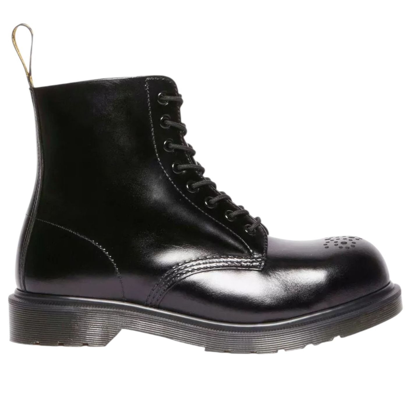 1460 Analine Leather Steel Toe Boots 'Black'