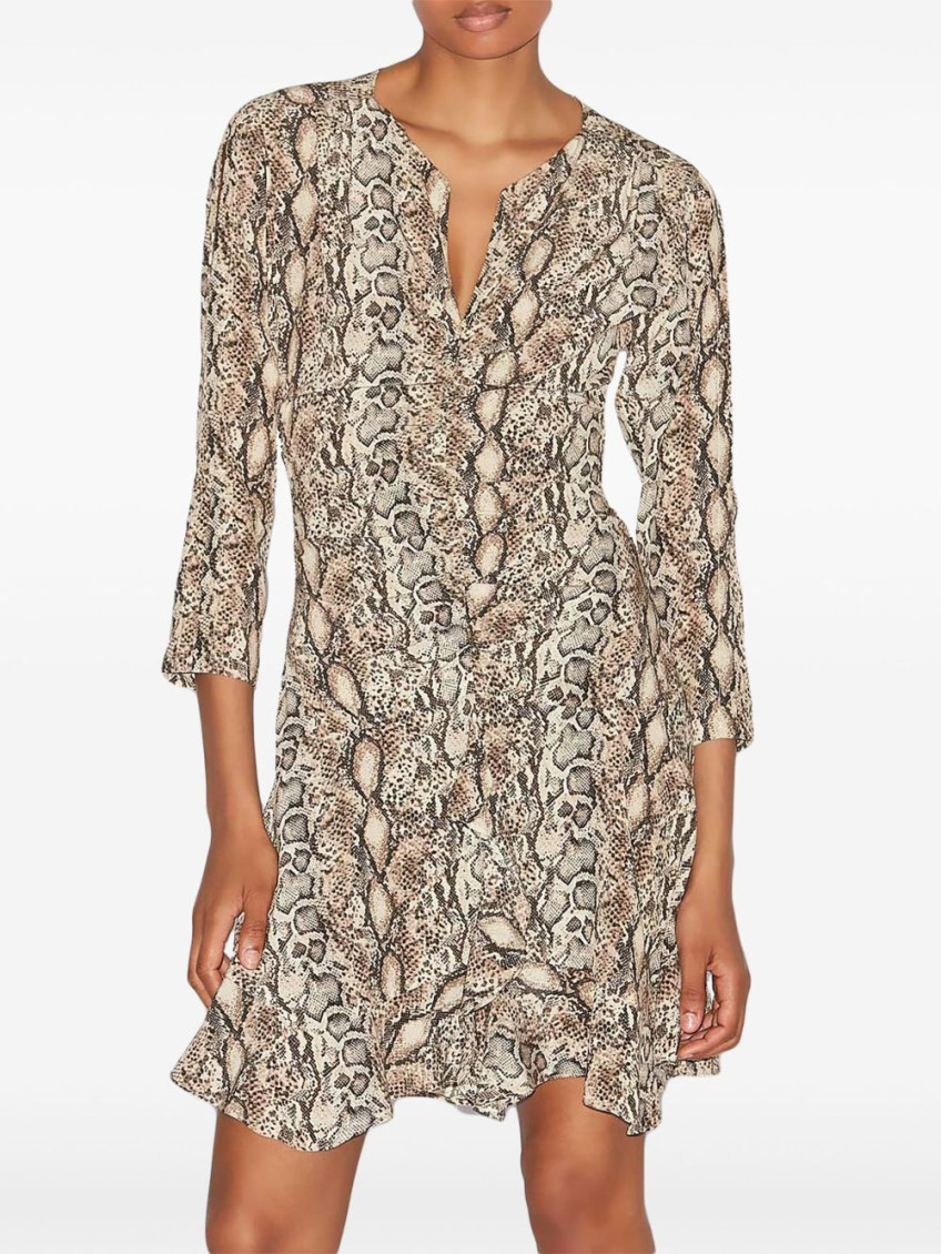 - Octavia Printed Mini Dress