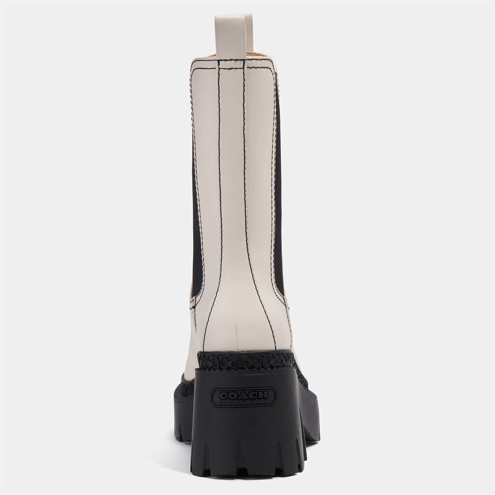 Coach Alexa Leather Heeled Chelsea Boots - UK 8