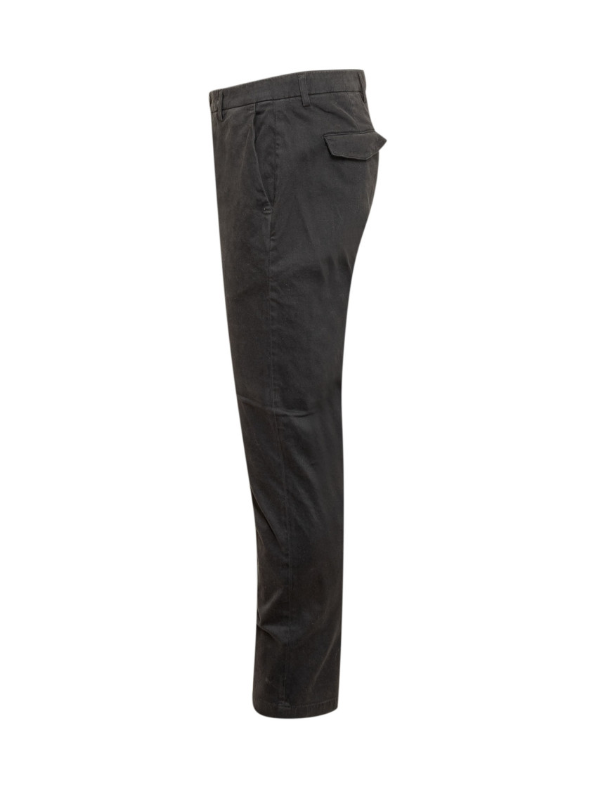 Black Slim Chino Pants