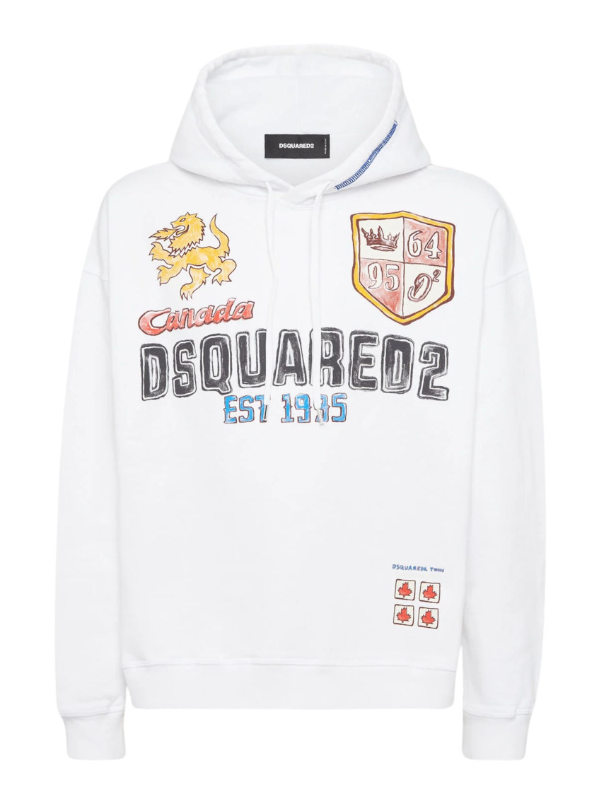 Cotton Sweatshirt With Print