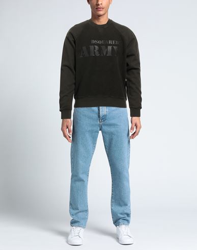 Man Sweatshirt Dark green