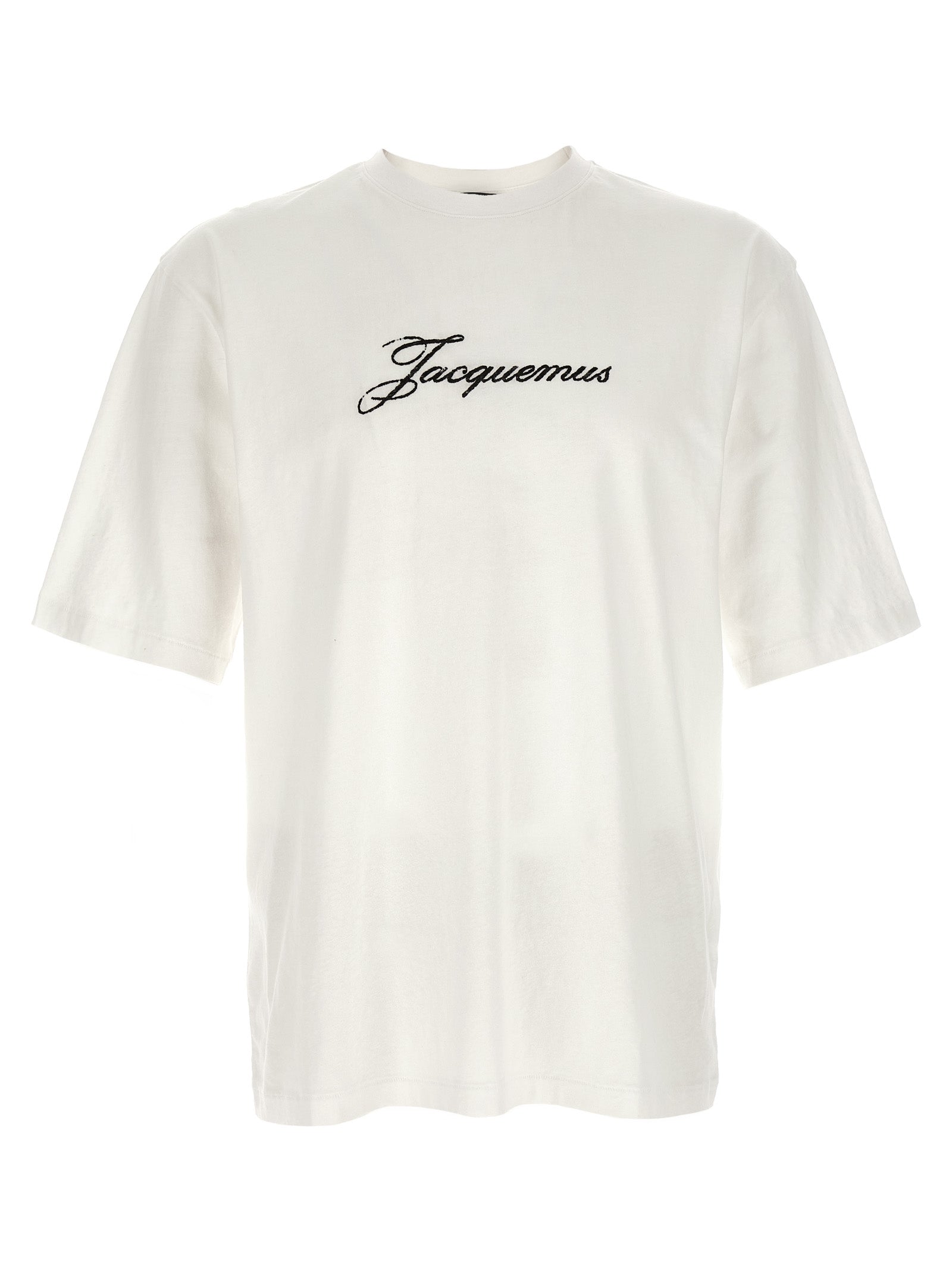 Logo-Embroidered Cotton-Hemp T-Shirt — White