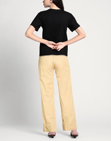 Pièce. Woman Pants Camel Size 2 Viscose, Linen