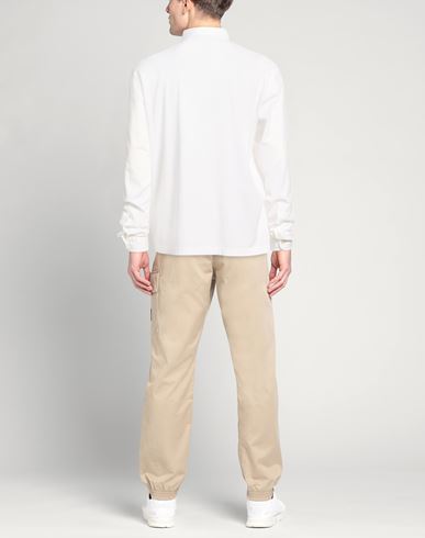 Man Polo shirt Off white Size 48 Cotton